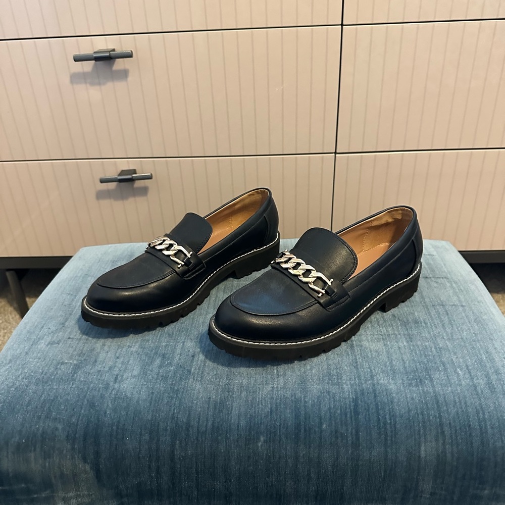 BCBGeneration Black Loafers